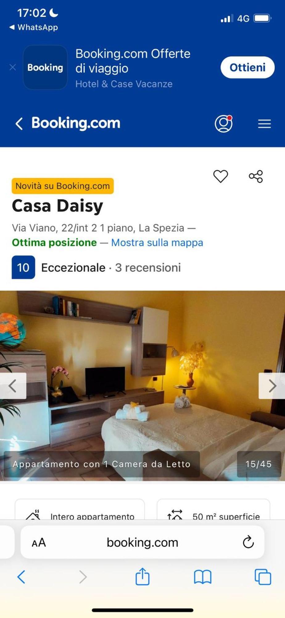 Casa Daisy Apartment Специя Екстериор снимка